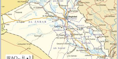 خريطة الطرق العراق